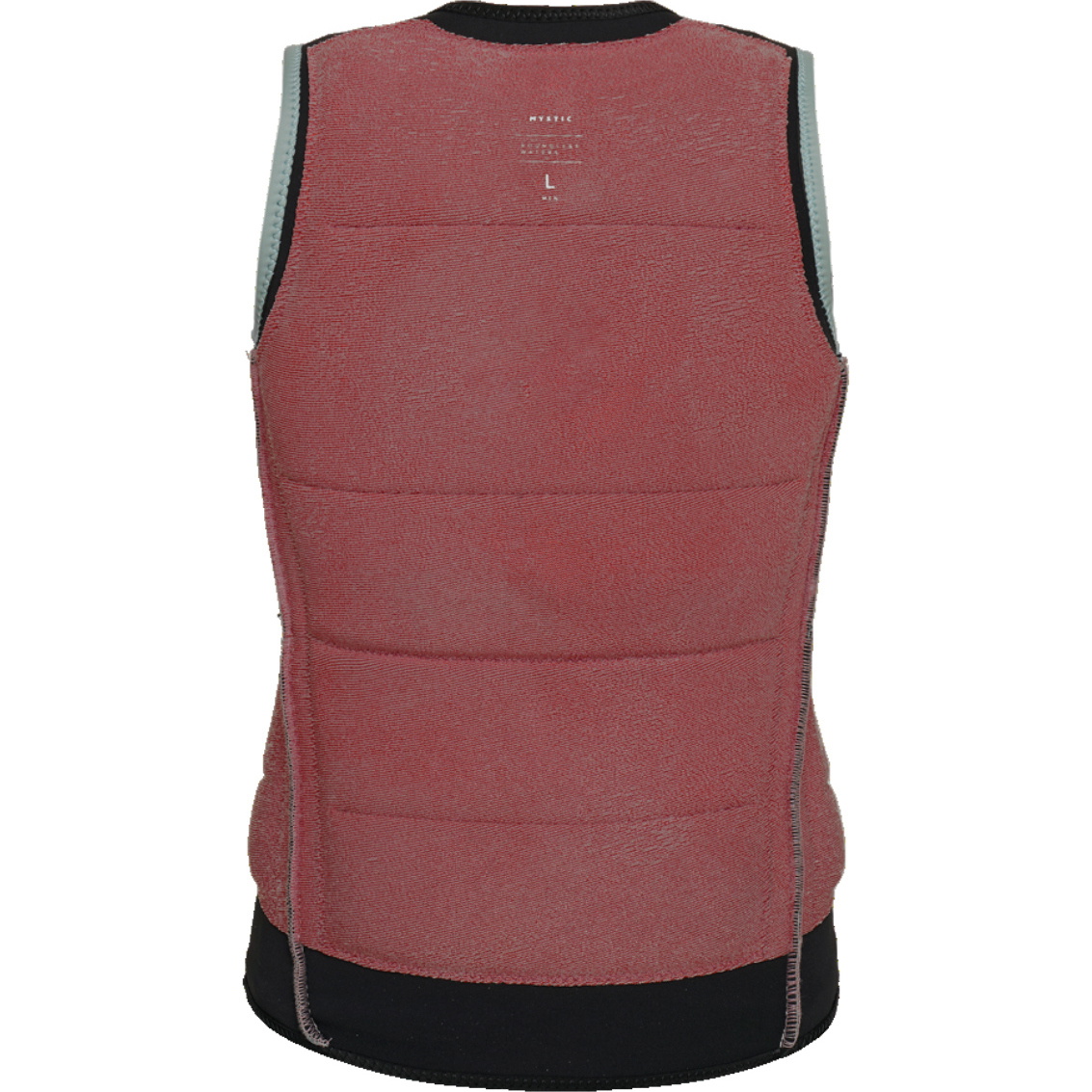 2026 Mystic Mens Renegade Front Zip Wake Impact Vest 35005.260155 - Tidal Blue